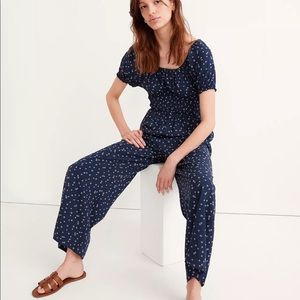 Madewell Sophia Jumpsuit in Bandana Flower